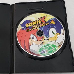 Sonic the Hedgehog DVD: Sonic X The Chaos Factor